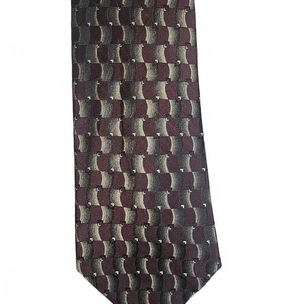 Joseph & Feiss Men's Silk Tie - Geometric Pattern